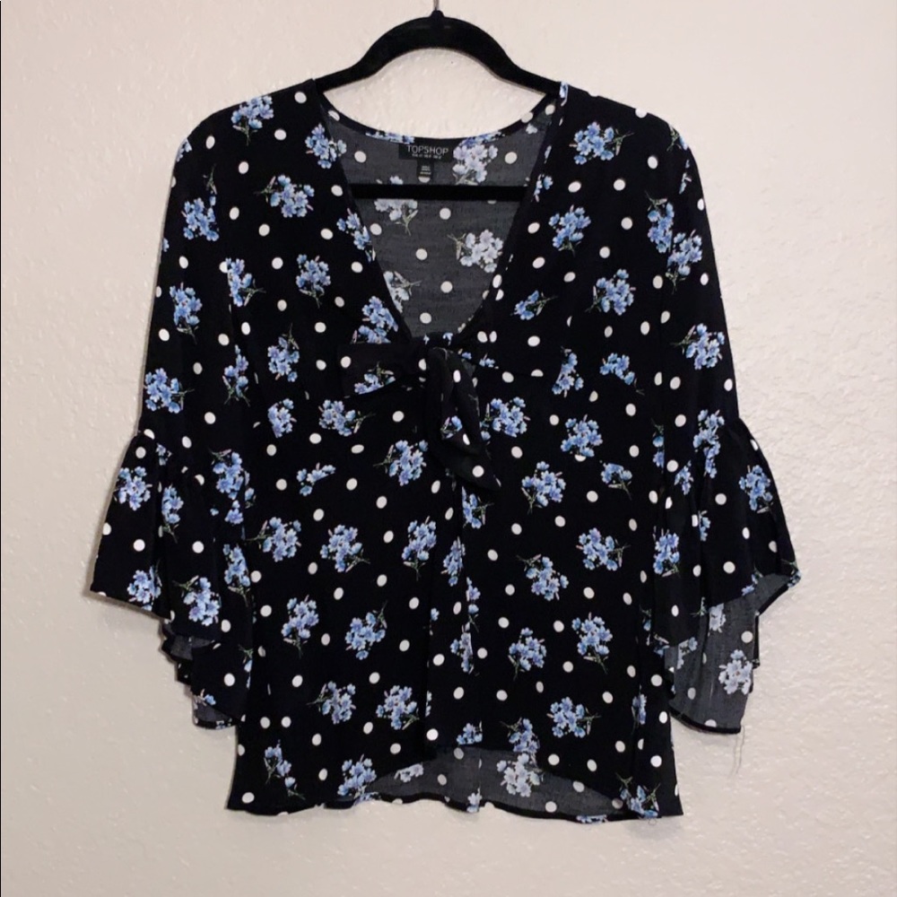 Topshop floral top